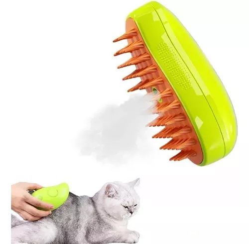 Cepillo de vapor para perros y gatos