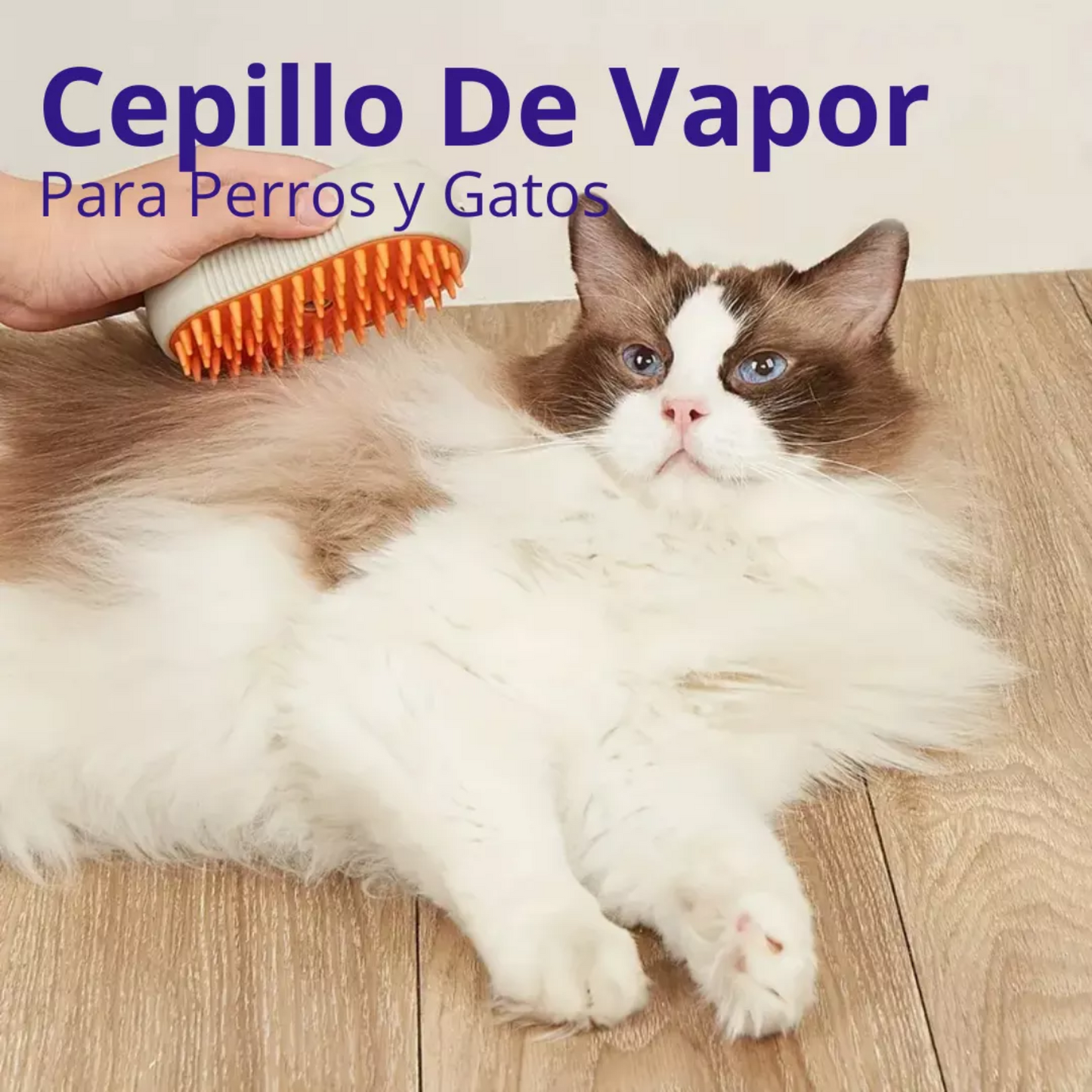 Cepillo de vapor para mascota