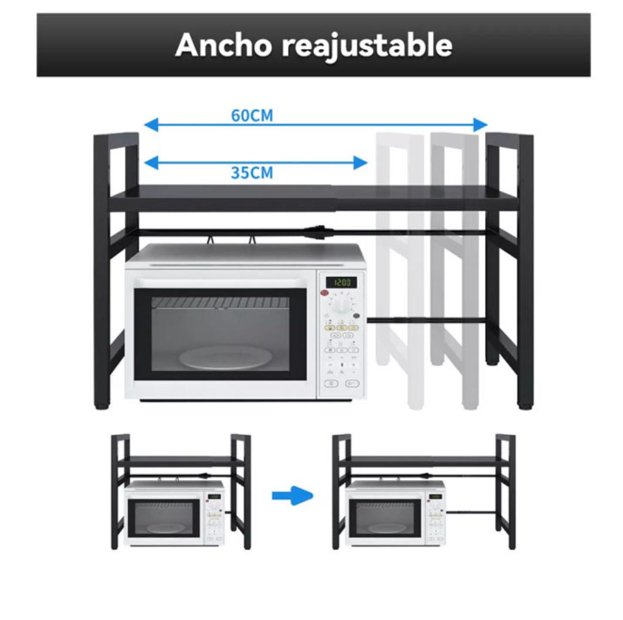 Estante repisa extensible