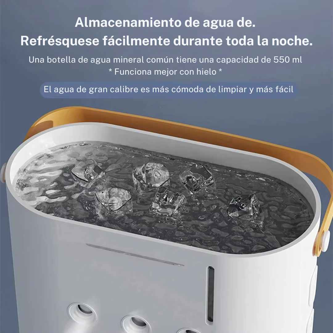 Ventilador humidificador doble