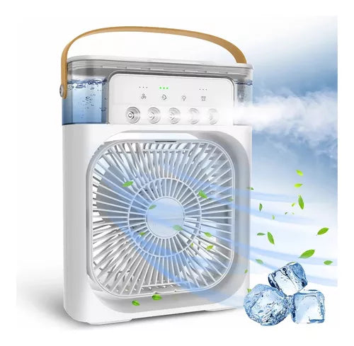 Ventilador humidificador portátil